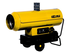 Mobile heaters of the SE series OKLIMA